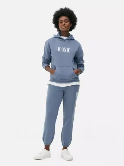 Primark Odzież Domowa I Na Siłownię|Odzież Domowa<Nierozpinana bluza z kapturem i nadrukiem