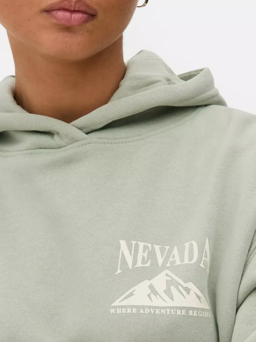 Primark Odzież Domowa I Na Siłownię|Bluzy<Nierozpinana bluza z kapturem i nadrukiem