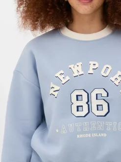 Primark Odzież Domowa I Na Siłownię|Bluzy<Nierozpinana bluza z nadrukiem