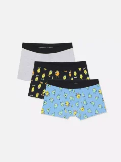 Primark Bielizna<Nietuzinkowe bokserki limonkowe, 3 pary