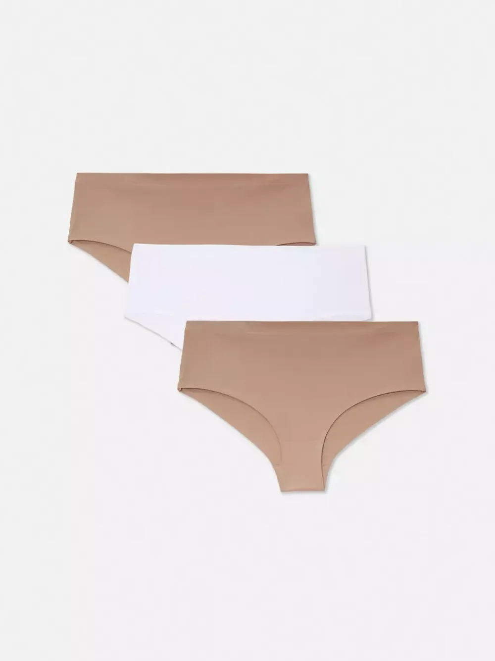 Damskie Primark Majtki Damskie<Niewidoczne figi biodrówki Essential, 3 pary