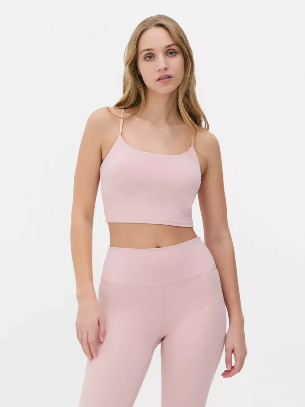 Primark Odzież Domowa I Na Siłownię|Topy I T-Shirty<Niezwykle miękka krótka koszulka na ramiączkach