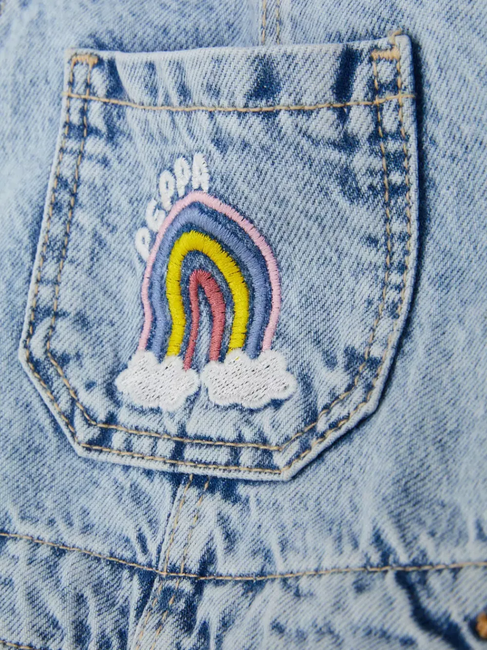 Dzieci Primark Kombinezony<Ogrodniczki jeansowe z motywem Świnki Peppy