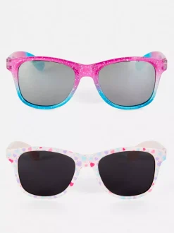 Dzieci Primark Okulary Przeciwsłoneczne<Okulary przeciwsłoneczne z kwadratową oprawą, 2 pary