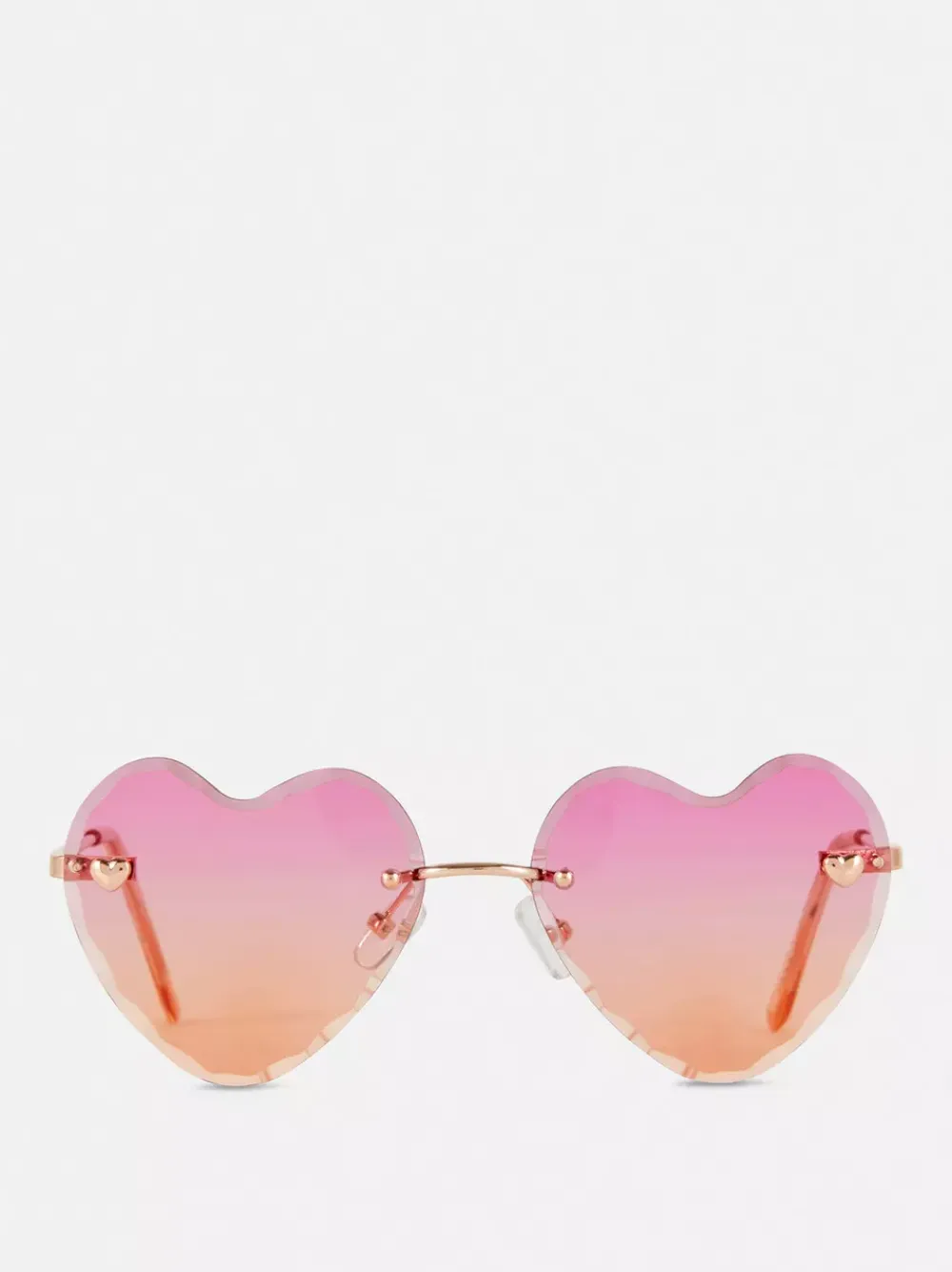 Dzieci Primark Okulary Przeciwsłoneczne<Okulary przeciwsłoneczne z oprawką w kształcie serca