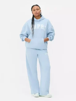 Primark Bluzy<Oversize'owa bluza z kapturem i nadrukiem