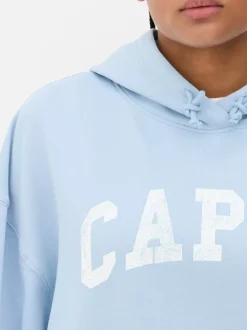 Primark Bluzy<Oversize'owa bluza z kapturem i nadrukiem