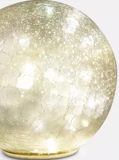 Primark Dekoracje Do Domu<Ozdobna szklana kula LED z efektem spękanego szkła