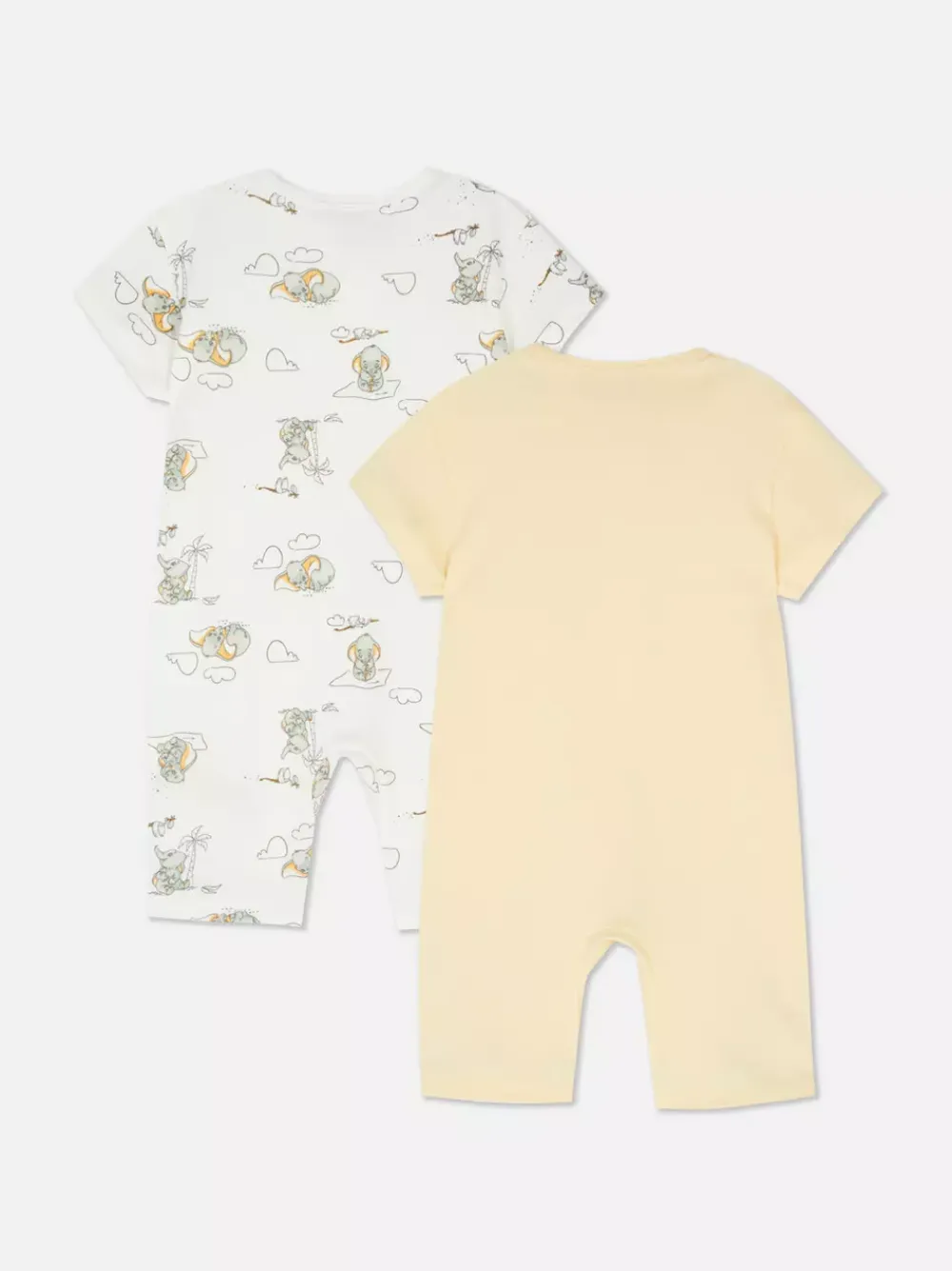 Primark Komplety I Gotowe Stroje|Komplety I Gotowe Stroje<Pajacyki z motywem Dumbo z Disney Classics, 2 szt.