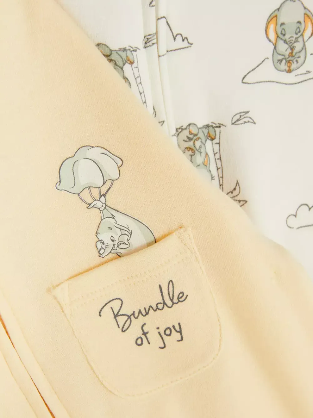 Primark Komplety I Gotowe Stroje|Komplety I Gotowe Stroje<Pajacyki z motywem Dumbo z Disney Classics, 2 szt.