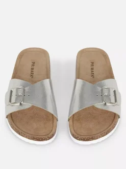Primark Sandały<Płaskie sandały z pojedynczym paskiem