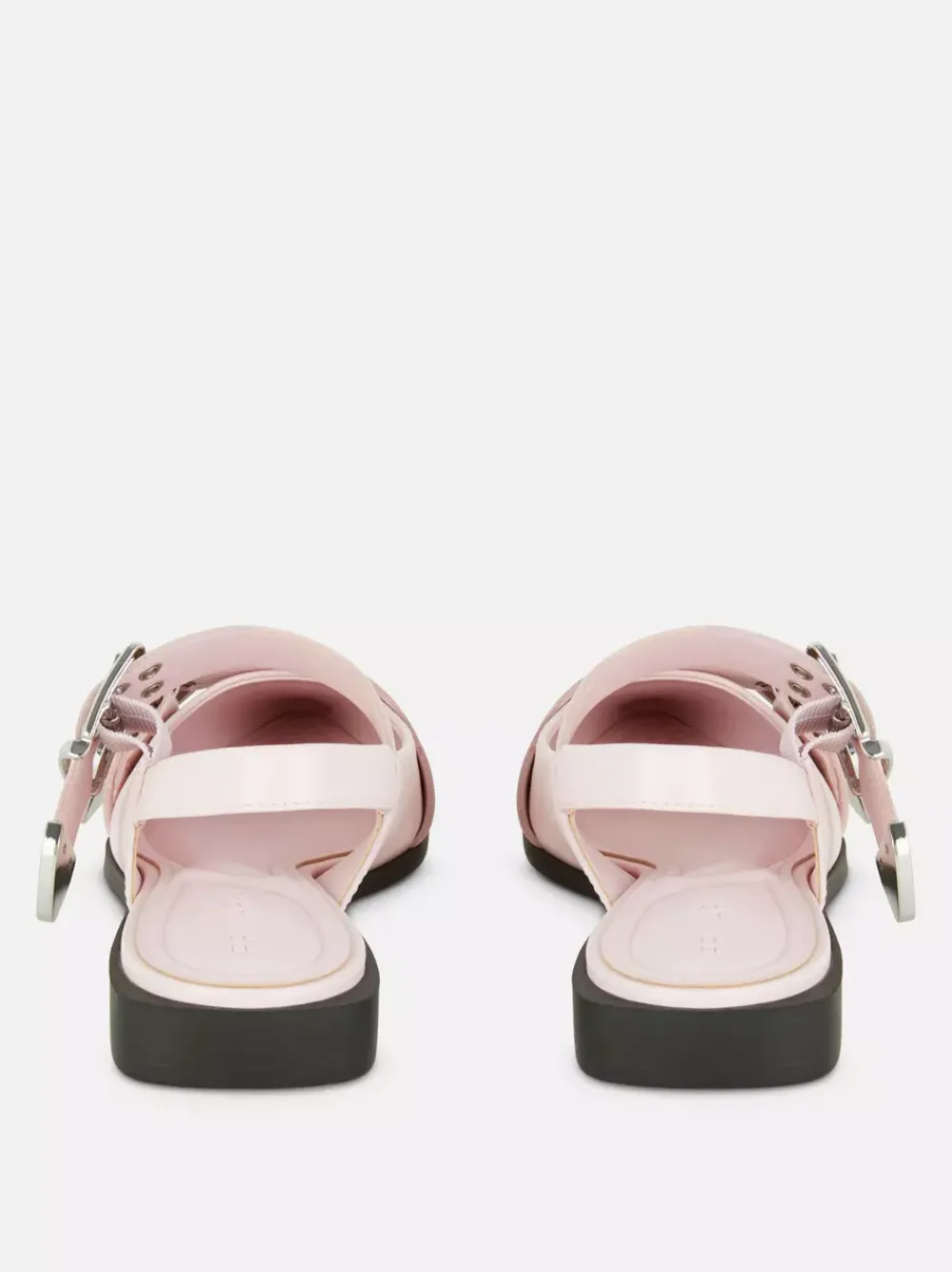Primark Płaskie Buty<Płaskie spiczaste baleriny z paskiem z oczkami