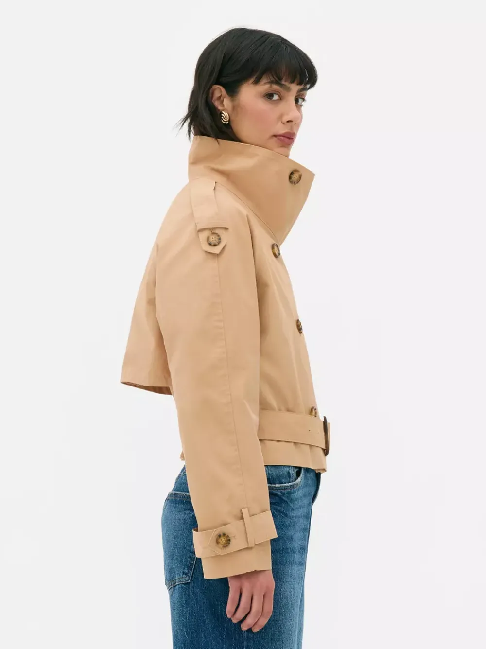 Primark Płaszcze I Kurtki<Płaszcz o skróconym kroju z paskiem