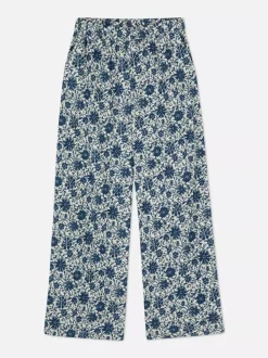 Primark Spodnie I Legginsy<Patchworkowe spodnie w kwiaty