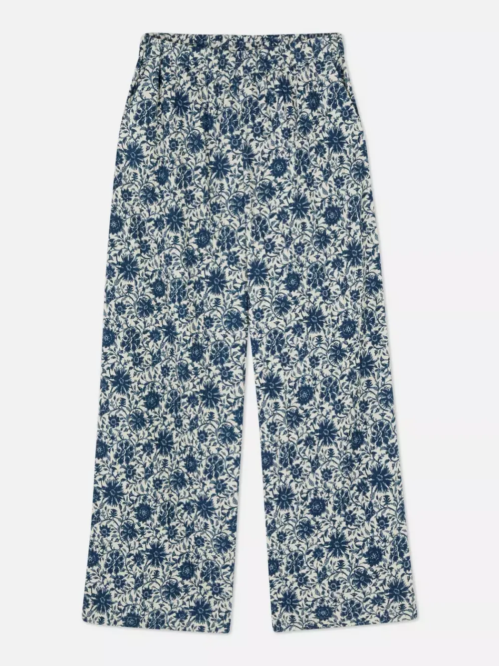 Primark Spodnie I Legginsy<Patchworkowe spodnie w kwiaty