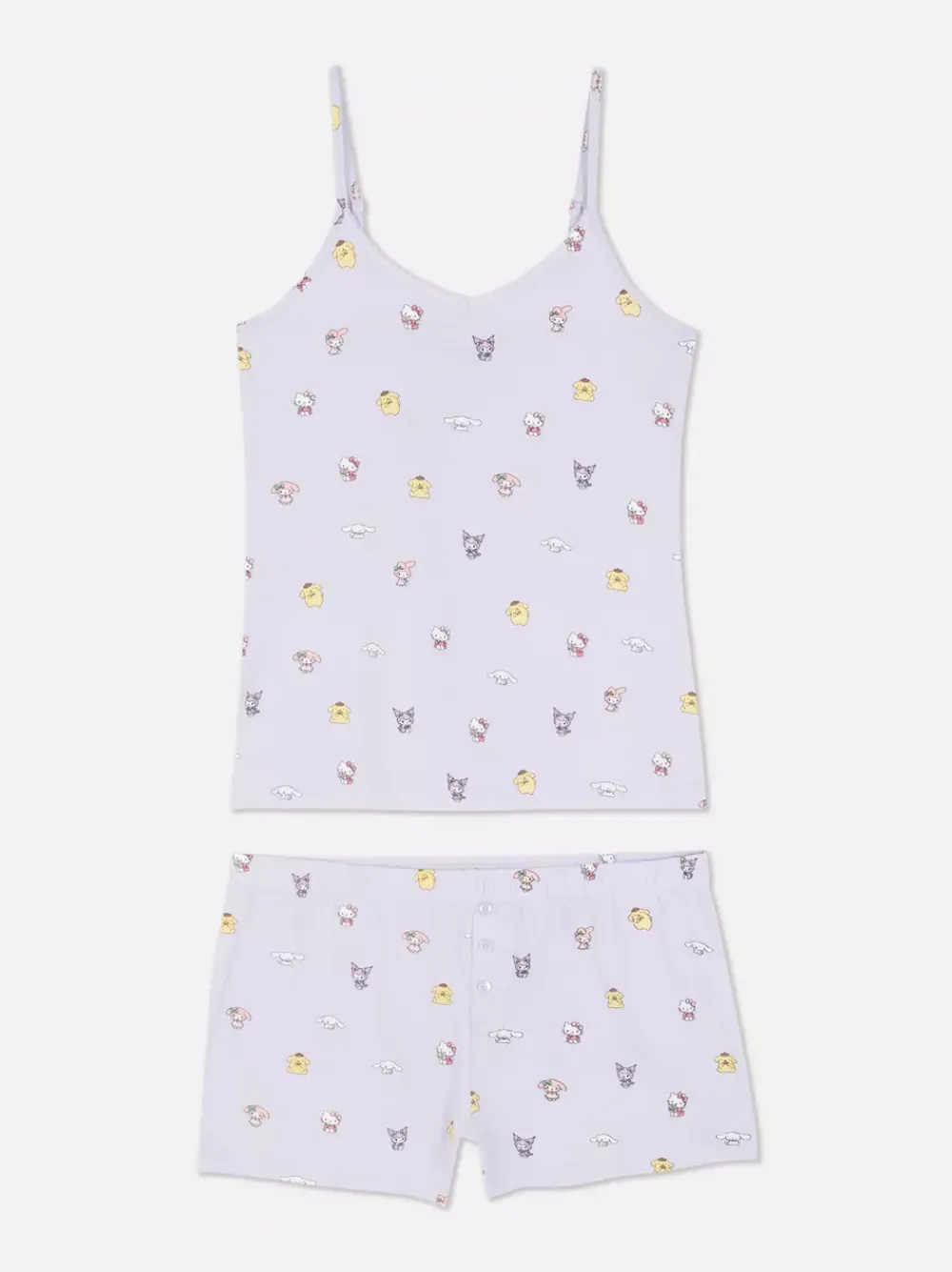 Primark Zestawy Piżamowe<Piżama na ramiączkach, Hello Kitty i przyjaciele