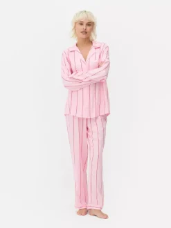 Primark Zestawy Piżamowe<Piżama typu boyfriend z diagonalu