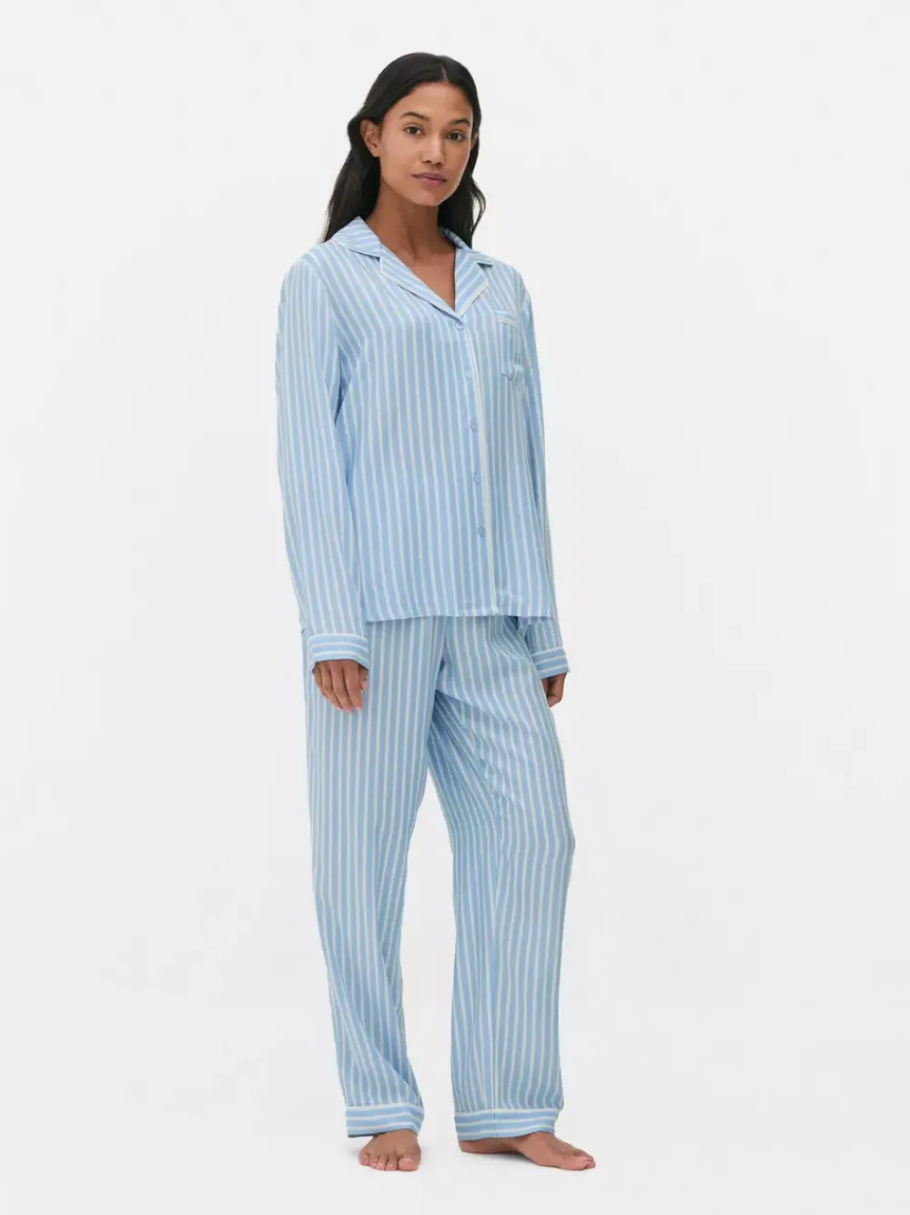 Primark Zestawy Piżamowe<Piżama typu boyfriend z diagonalu