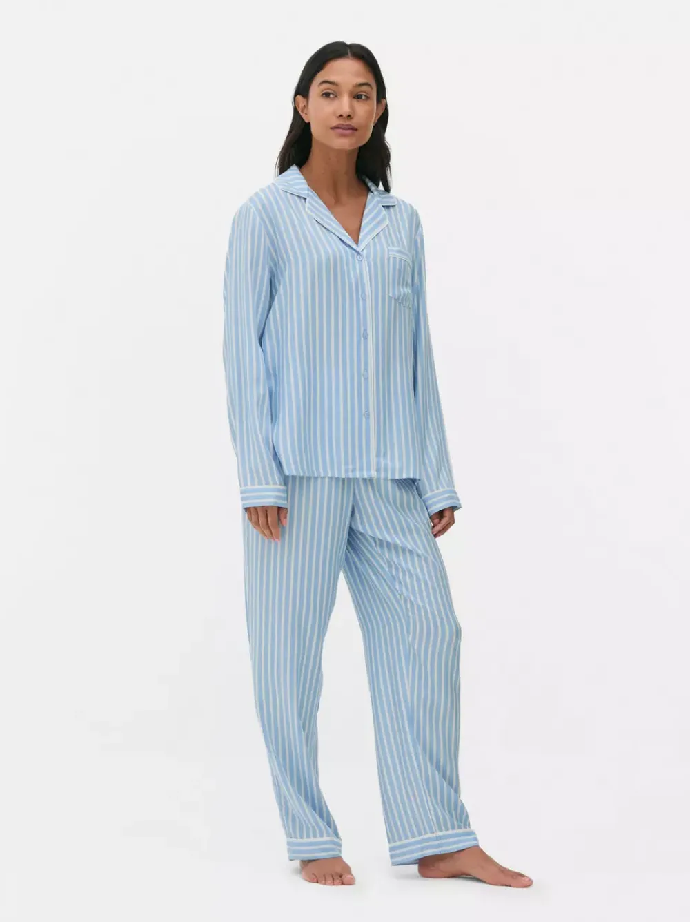 Primark Zestawy Piżamowe<Piżama typu boyfriend z diagonalu