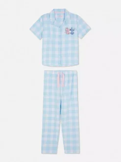 Dzieci Primark Piżamy I Bielizna Nocna<Piżama w kratę ze Stichem Disneya