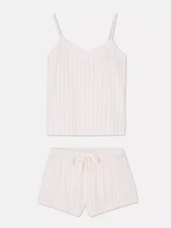 Primark Zestawy Piżamowe<Piżama w paski z szortami The Edit