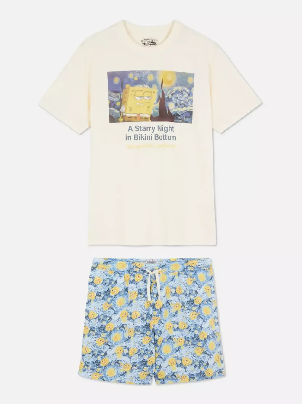 Primark Piżamy<Piżama z motywem SpongeBoba Kanciastoportego