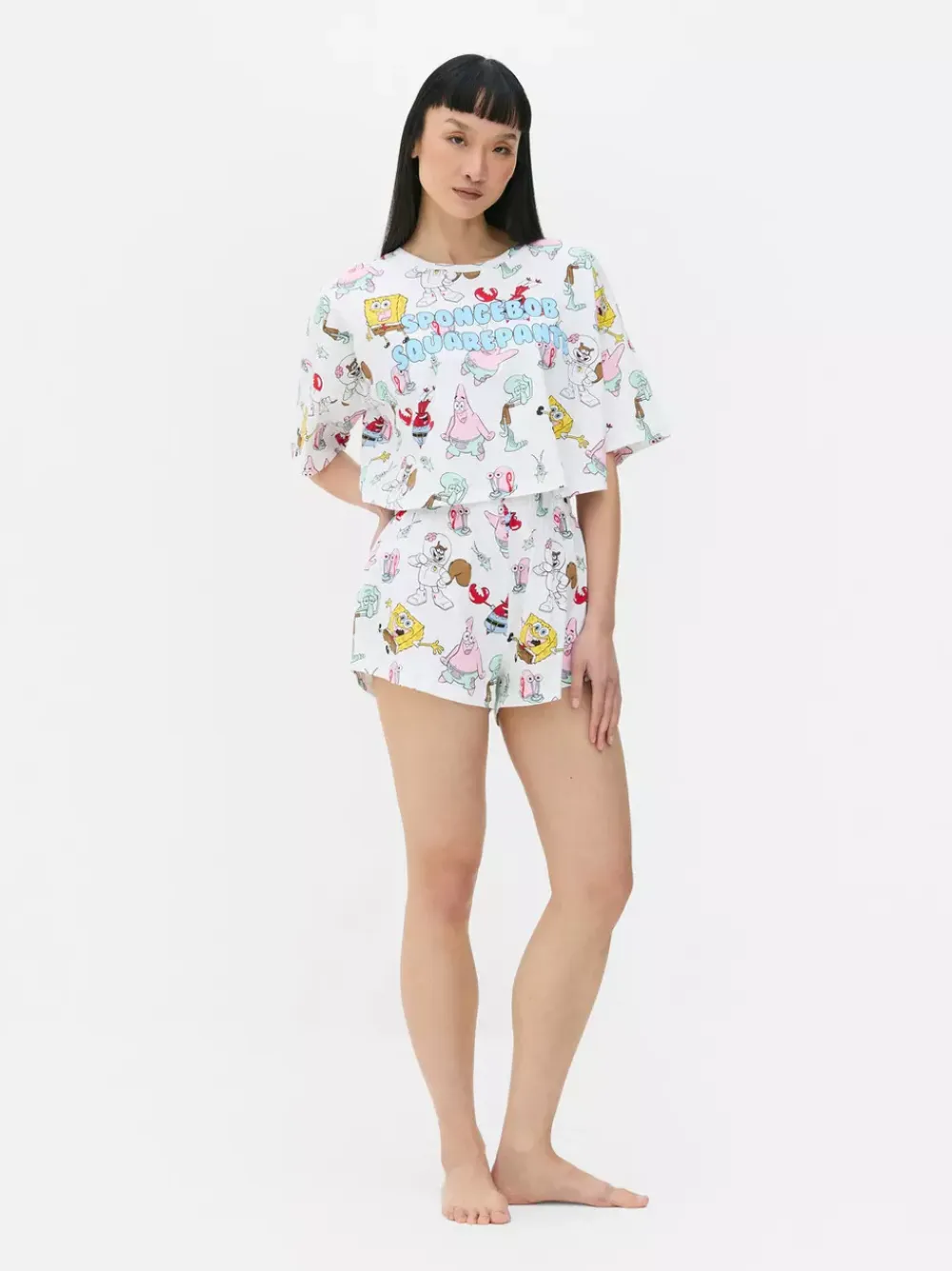 Primark Zestawy Piżamowe<Piżama z postaciami ze SpongeBoba Kanciastoportego