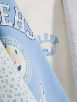 Dzieci Primark Piżamy I Bielizna Nocna<Piżama z szortami z nadrukiem, 2 komplety