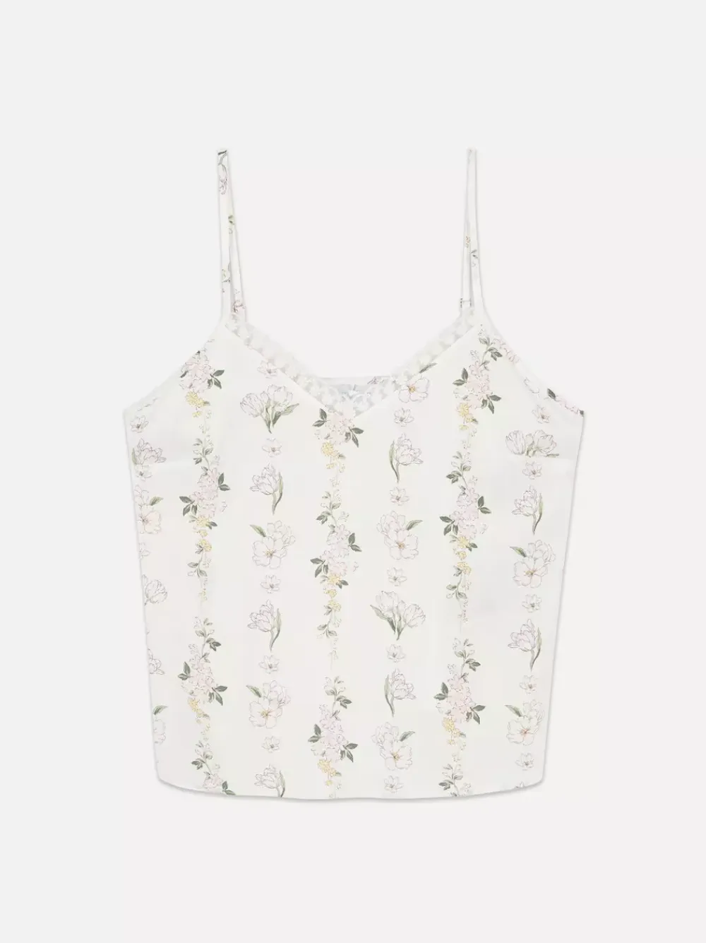 Primark Góry Od Piżamy<Piżamowy top na ramiączkach w kwiaty