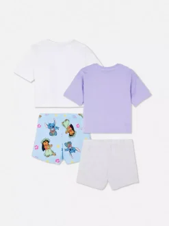 Dzieci Primark Piżamy I Bielizna Nocna<Piżamy z nadrukiem Sticha Disneya, 2 komplety