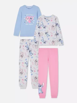 Dzieci Primark Piżamy I Bielizna Nocna<Piżamy z nadrukiem Sticha Disneya, 2 komplety