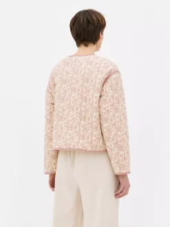 Primark Płaszcze I Kurtki<Pikowana kurtka w kwiaty