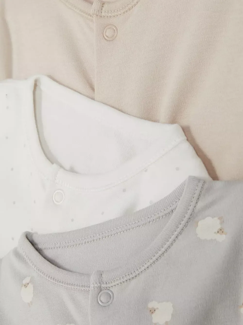 Primark Kaftaniki I Śpioszki<Śpioszki z długim rękawem, 3 pary