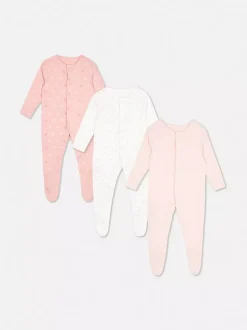 Primark Kaftaniki I Śpioszki<Śpioszki z długim rękawem, 3 szt.
