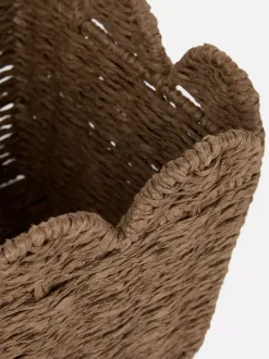 Primark Pudełka I Kosze<Pleciony koszyk z muszelkowym wykończeniem