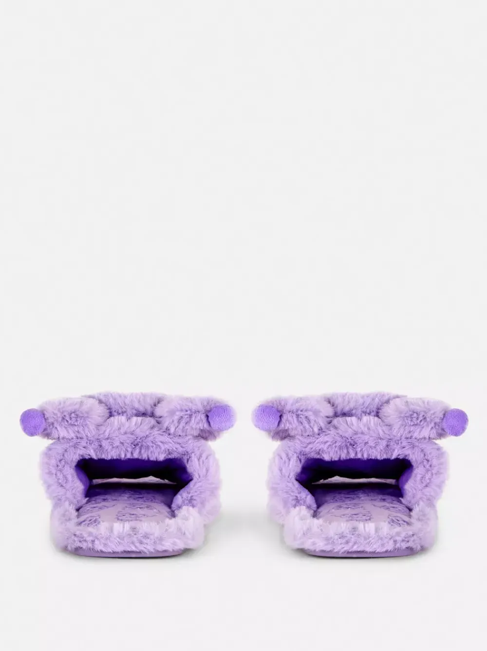 Primark Kapcie<Pluszowe kapcie z futerkiem i Kuromi z Hello Kitty
