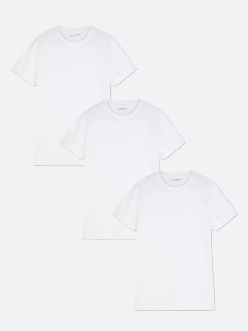 Primark Bielizna|Topy I T-Shirty<Podstawowe T-shirty z okrągłym dekoltem, 3 szt.