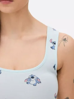 Primark Góry Od Piżamy<Prążkowana góra od piżamy ze Stichem Disneya