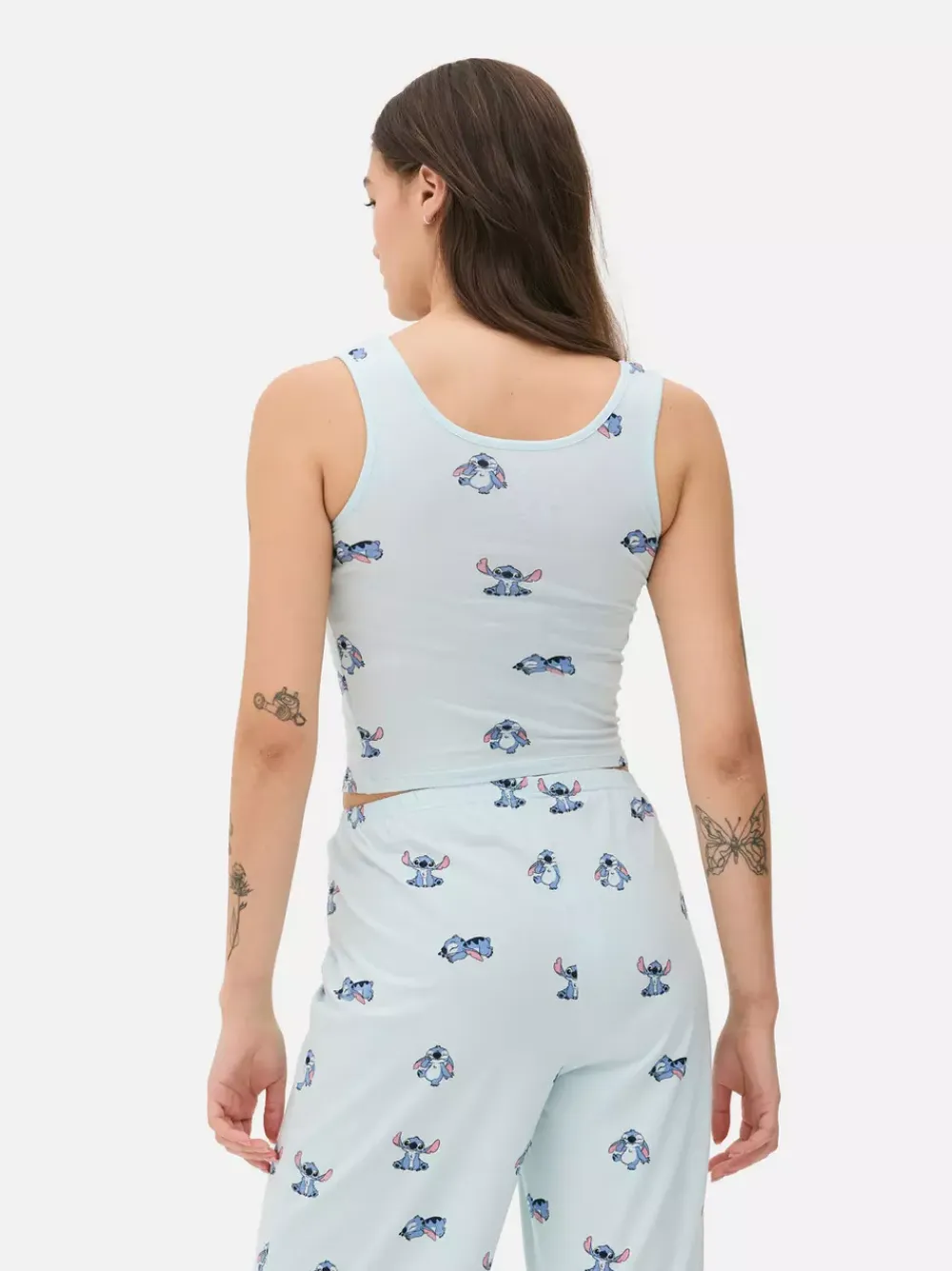 Primark Góry Od Piżamy<Prążkowana góra od piżamy ze Stichem Disneya