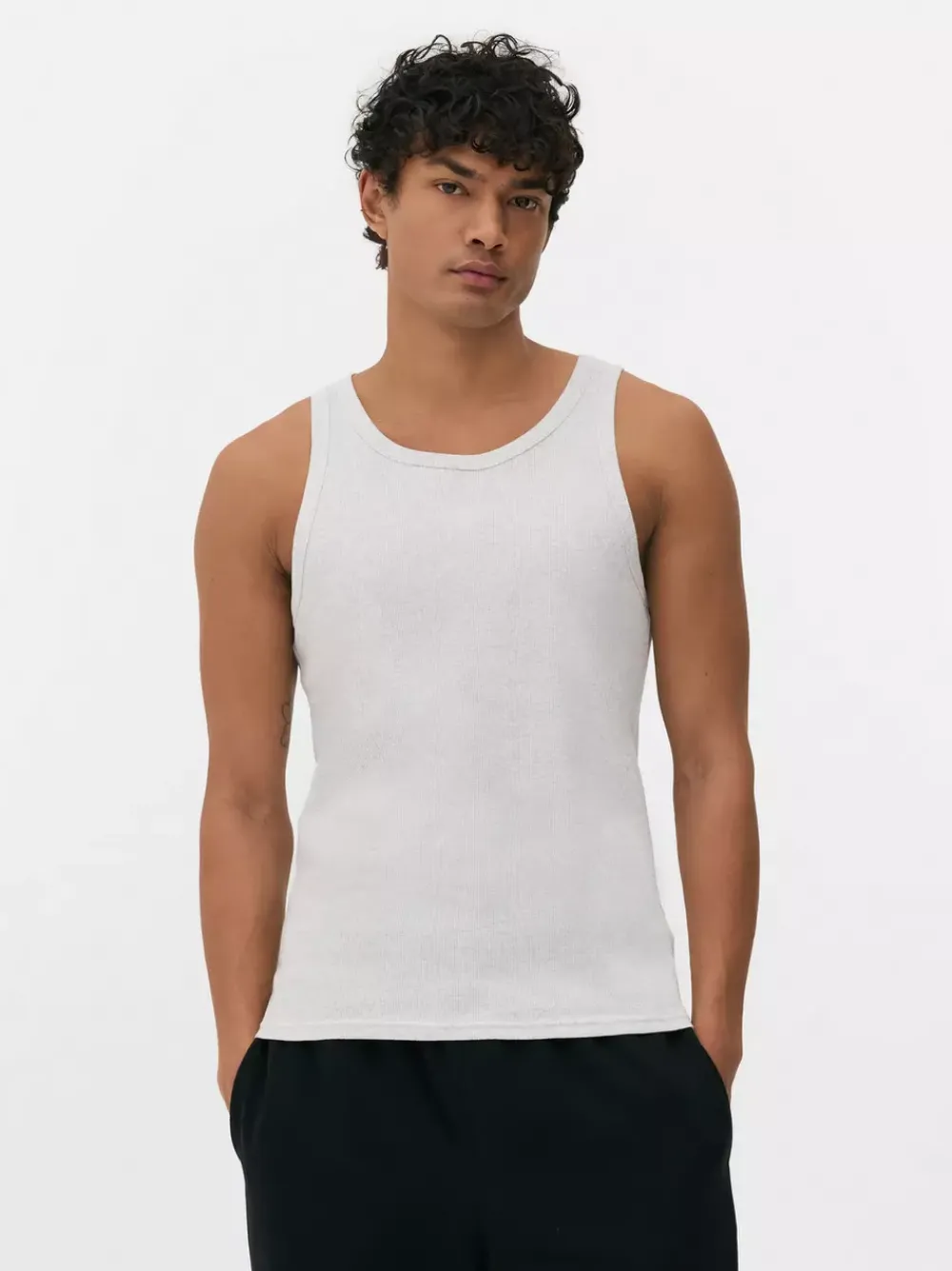 Primark Topy I T-Shirty<Prążkowana koszulka bez rękawów