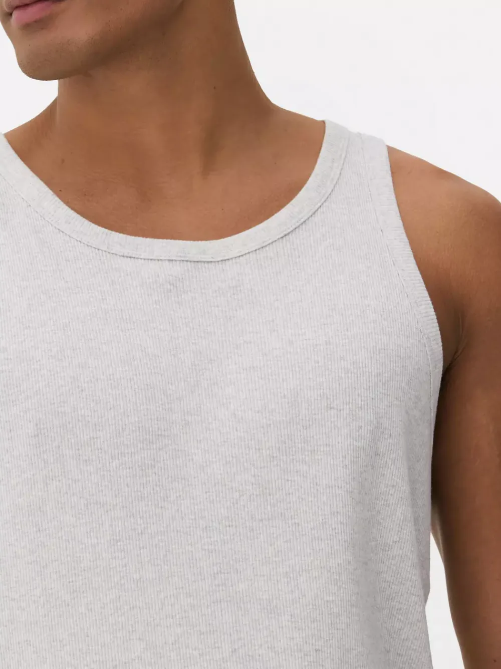 Primark Topy I T-Shirty<Prążkowana koszulka bez rękawów