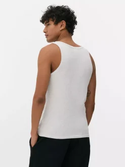 Primark Topy I T-Shirty<Prążkowana koszulka bez rękawów