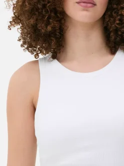 Primark Topy I T-Shirty<Prążkowana koszulka bez rękawów o fasonie bokserki