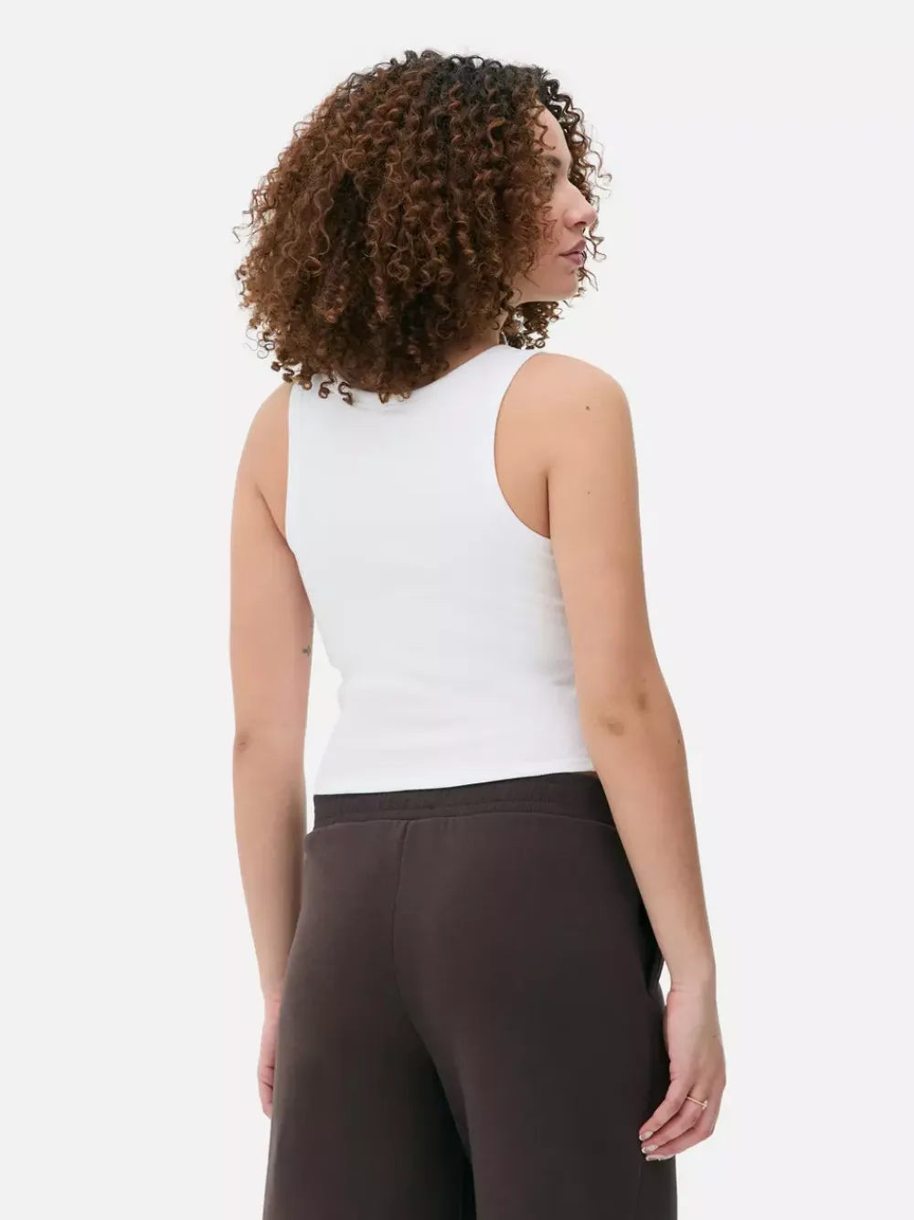 Primark Topy I T-Shirty<Prążkowana koszulka bez rękawów o fasonie bokserki