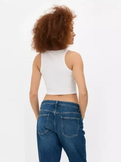 Primark Topy I T-Shirty<Prążkowana koszulka bez rękawów o fasonie bokserki