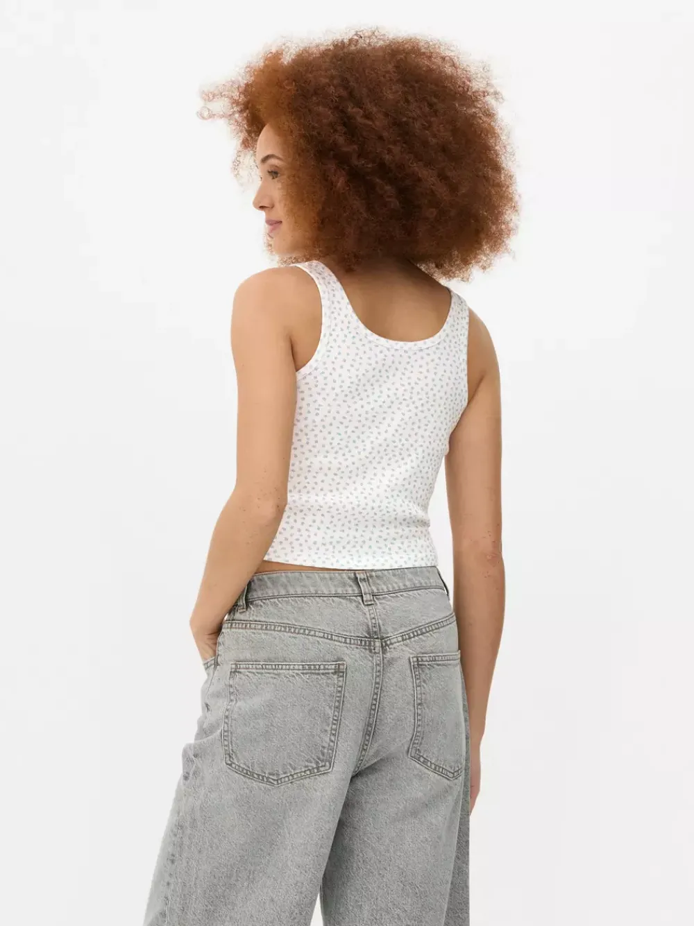 Primark Topy I T-Shirty<Prążkowana koszulka bez rękawów typu henley