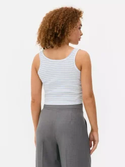 Primark Topy I T-Shirty<Prążkowana koszulka bez rękawów typu henley