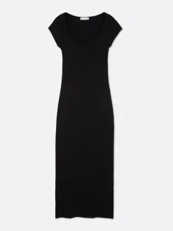 Primark Sukienki<Prążkowana sukienka maxi o dopasowanym kroju
