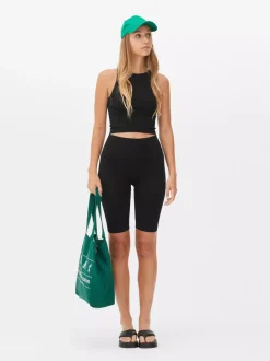 Primark Szorty<Prążkowane bezszwowe szorty rowerowe