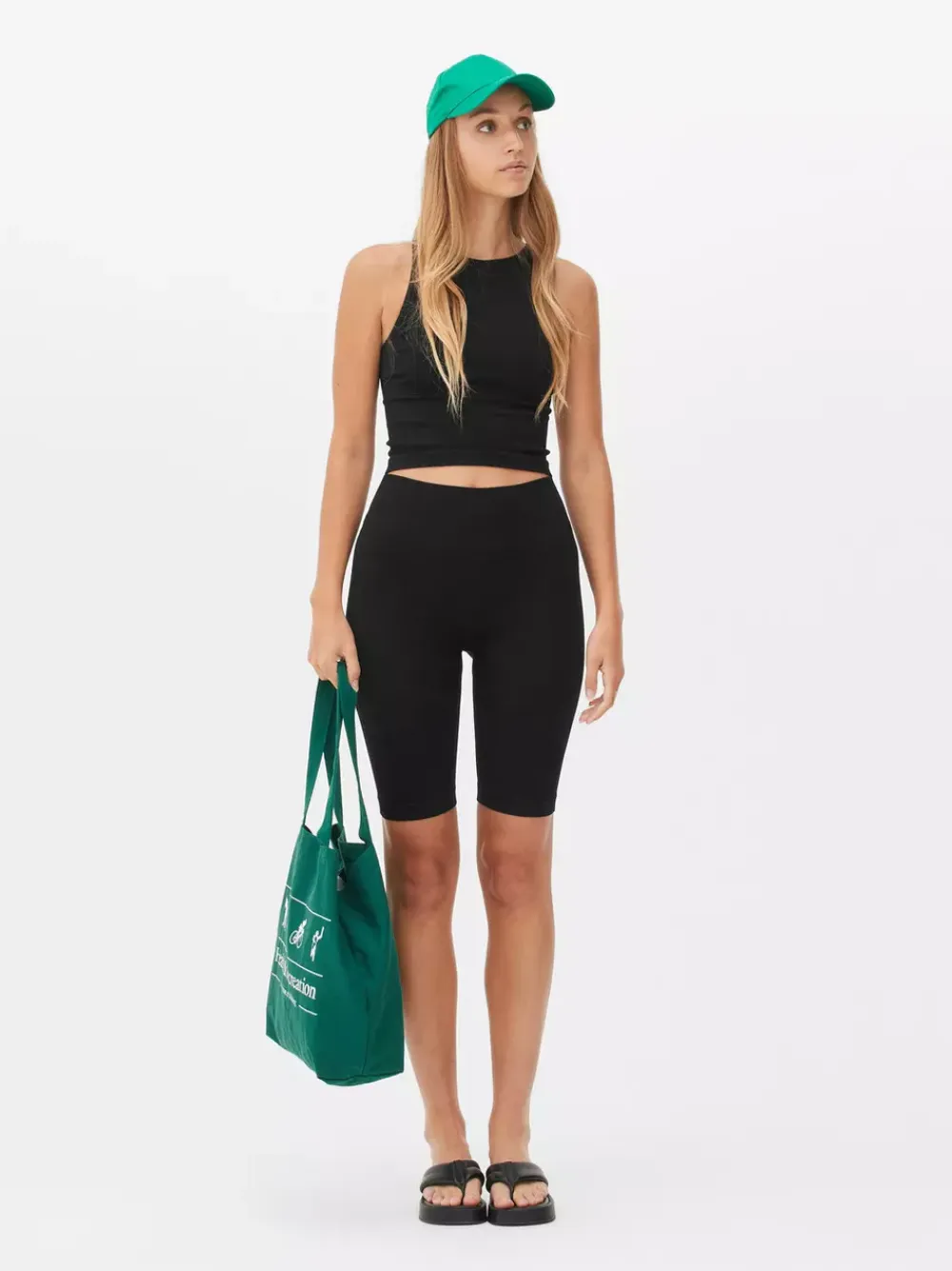 Primark Szorty<Prążkowane bezszwowe szorty rowerowe